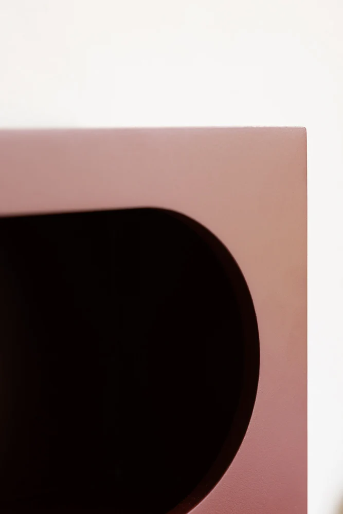 Alcove Wall Shelf in Burgundy - Image 6