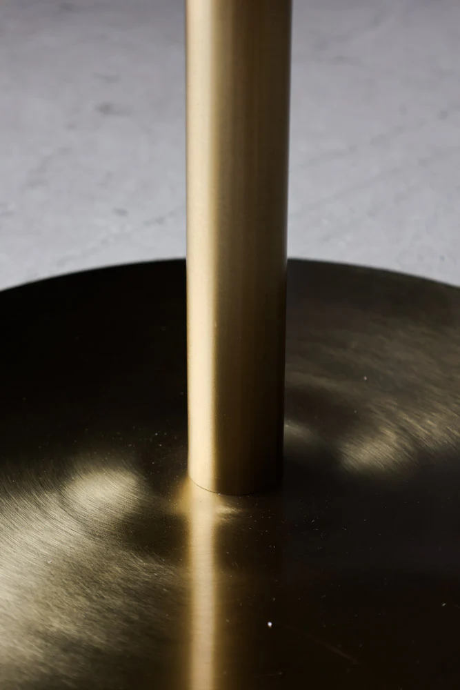 Amber Glass Coffee Table - Image 5