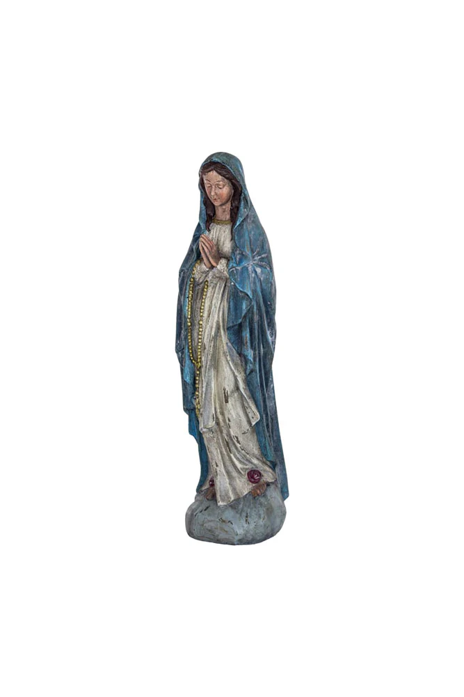 Antique-Style Santa Maria Have Faith Ornament - Image 7