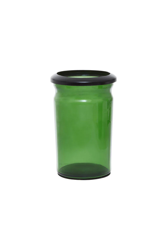 Apothecary-Style Green Glass Bathroom Tumbler - Image 7