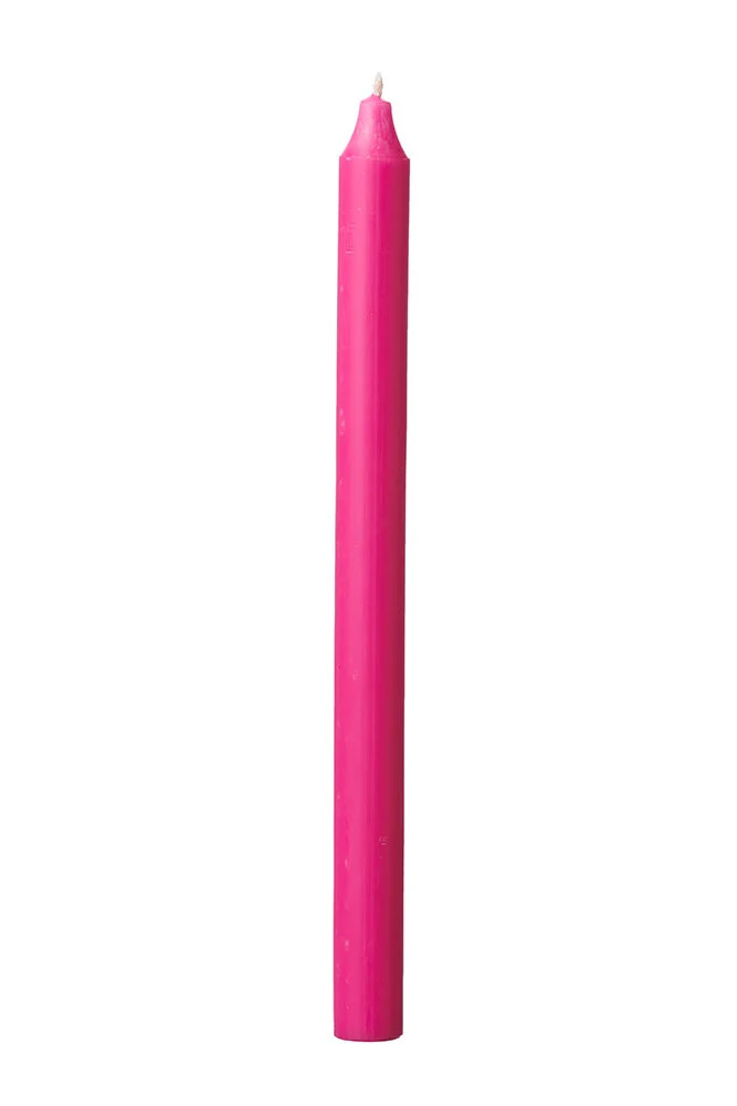 Beautiful Dinner Candle - Hot Pink - Image 9