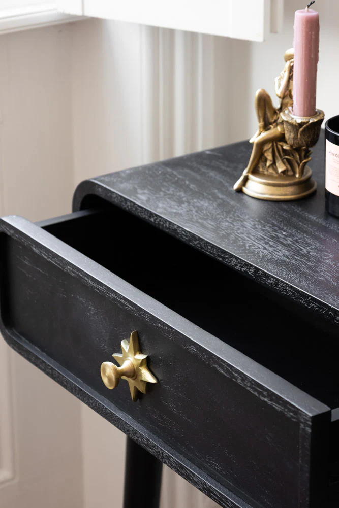 Black & Gold Ringo Console Table - Image 4