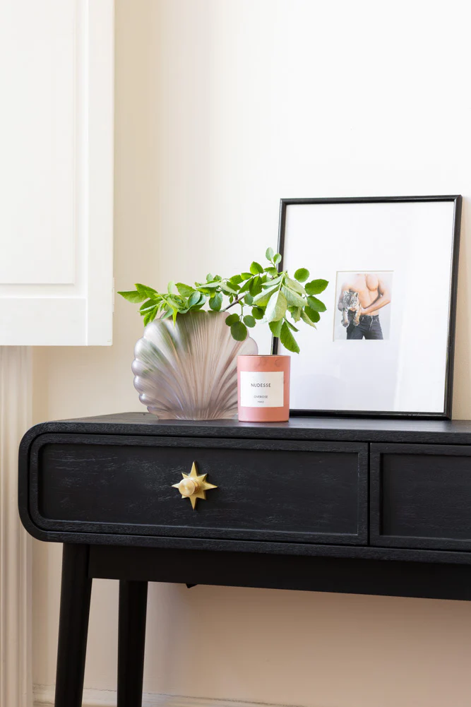Black & Gold Ringo Console Table - Image 6