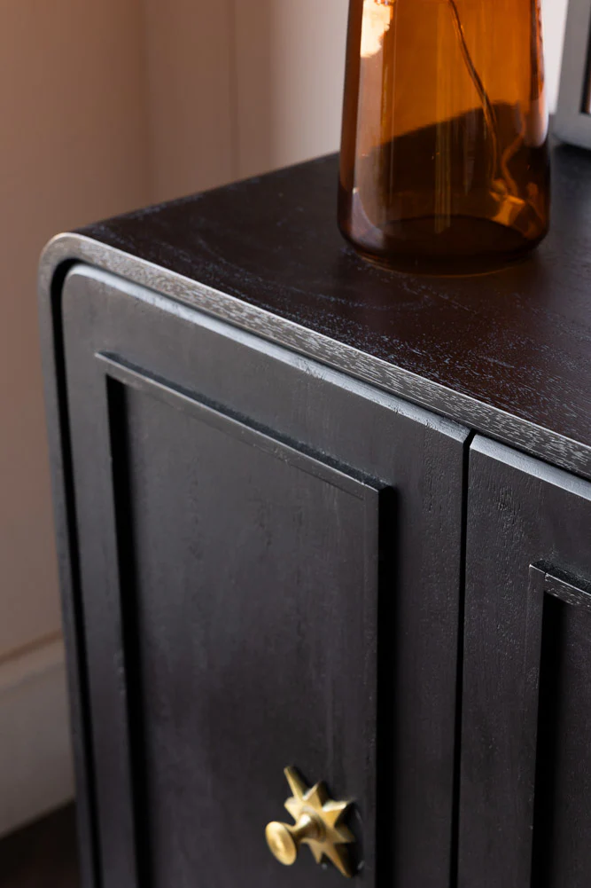 Black & Gold Ringo Sideboard - Image 4