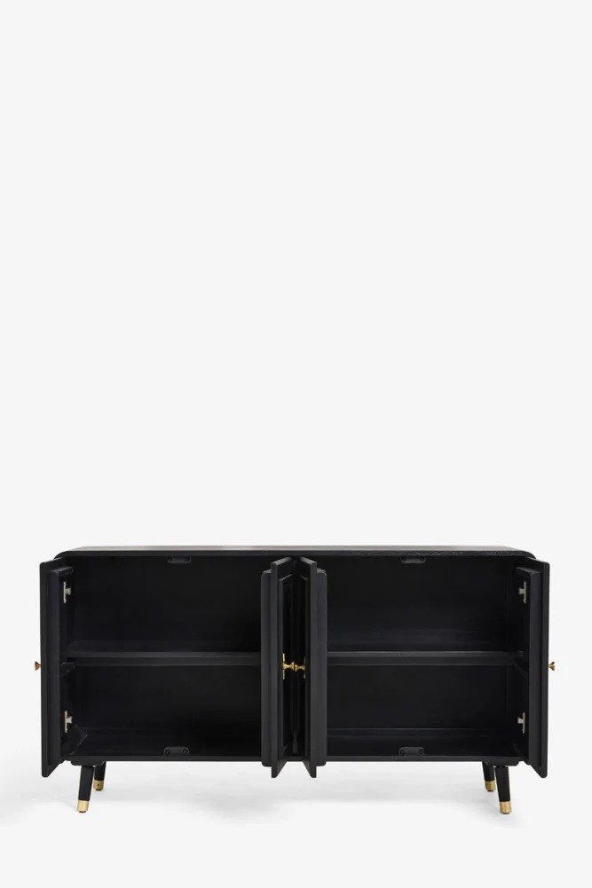 Black & Gold Ringo Sideboard - Image 7
