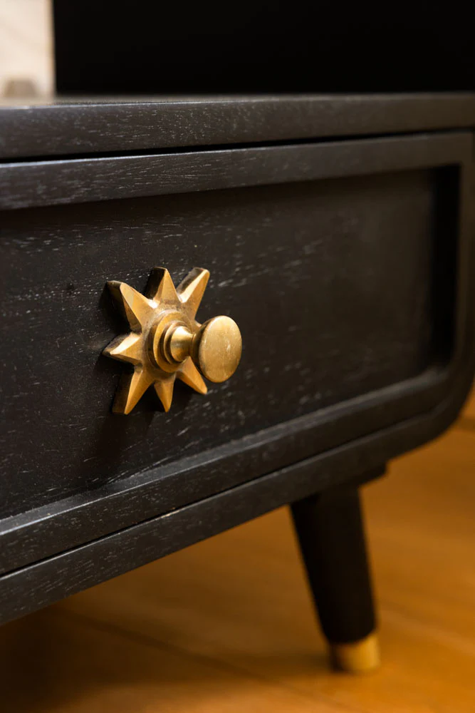 Black & Gold Ringo TV Unit - Image 3