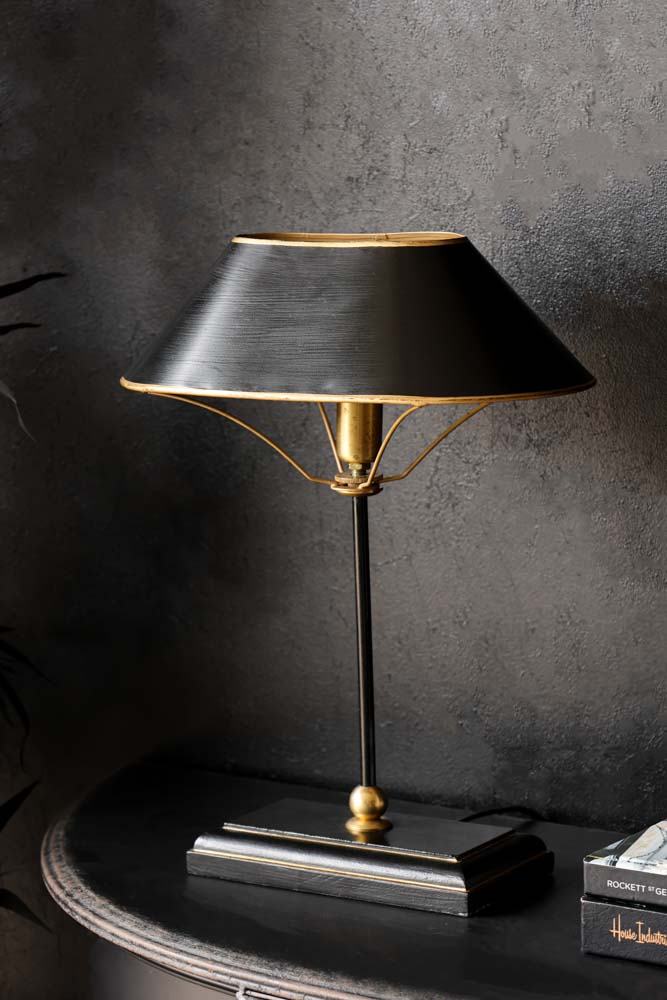 Black & Gold Table Lamp