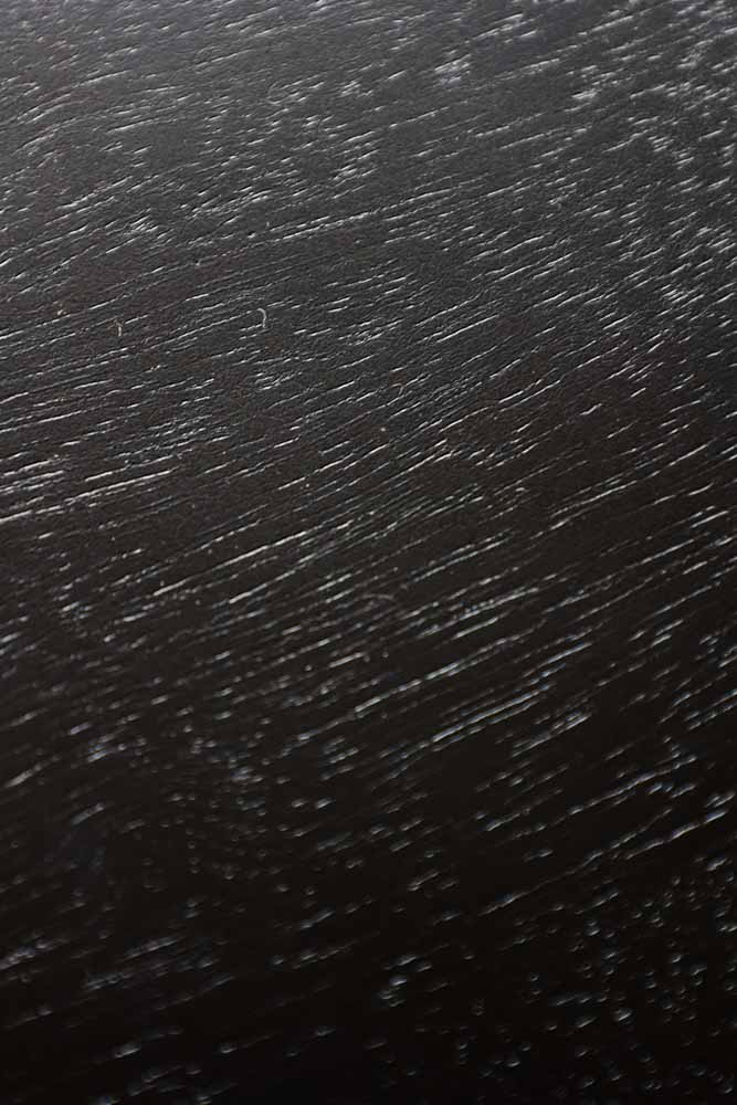 Black Mango Wood Round Dining Table - Image 6