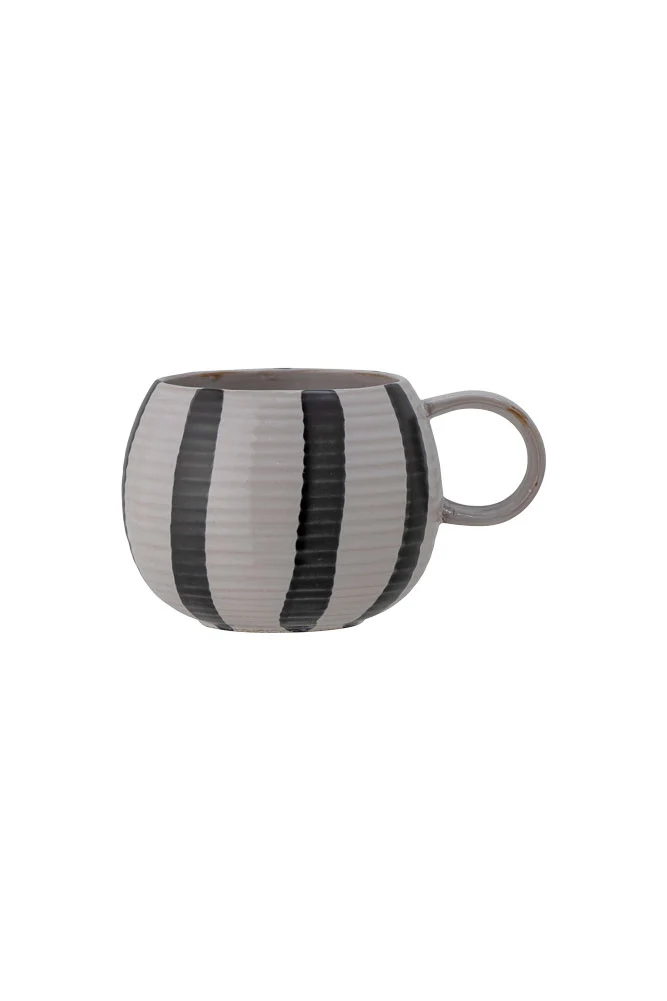 Black & White Stripe Cuddle Mug - Image 6