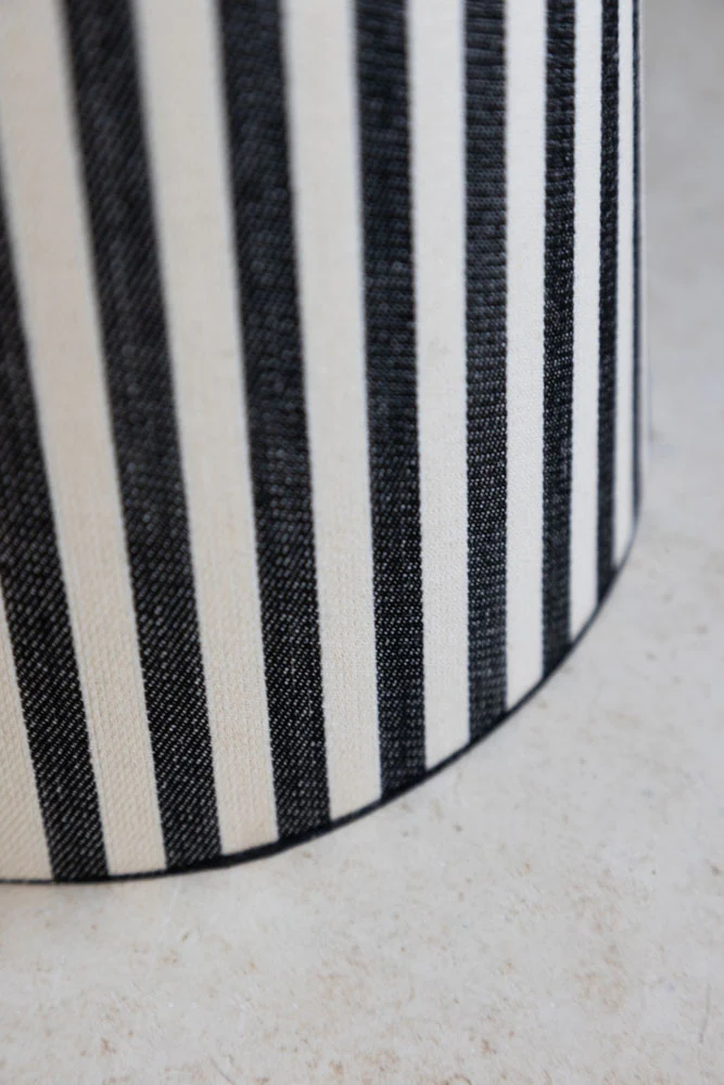 Black & White Stripe Floor Lamp - Image 12