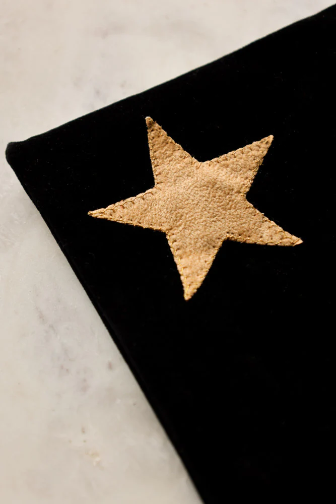 Black With Faux Tan Suede Treat Pouch - Image 3