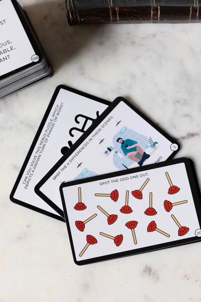 Brain Training While You Poo Card Pack - Image 2