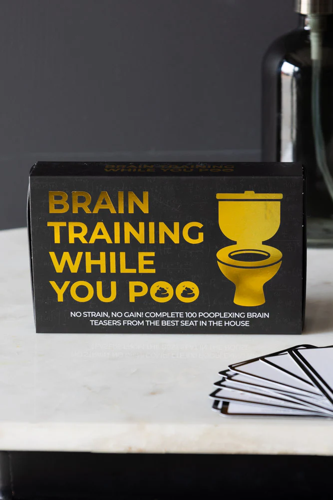 Brain Training While You Poo Card Pack - Image 3