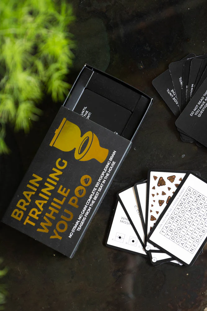 Brain Training While You Poo Card Pack - Image 5