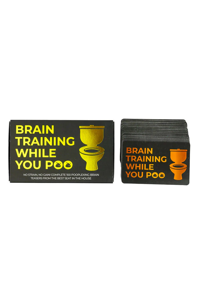 Brain Training While You Poo Card Pack - Image 7