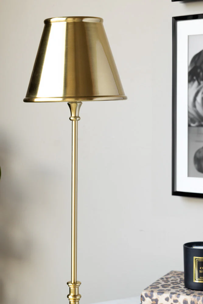 Brass Slim Table Lamp - Image 3