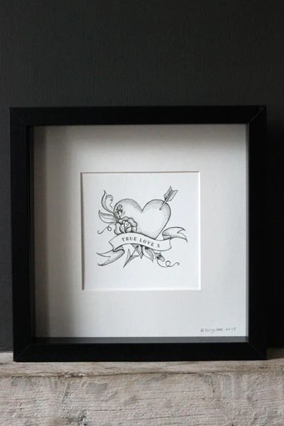 Brigitte Herrod Picture - True Love Heart Tattoo