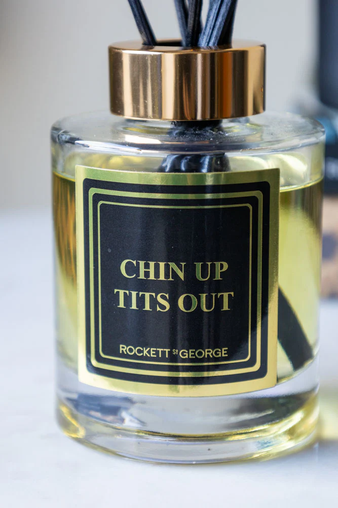 Chin Up Tits Out Reed Diffuser - 150ml - Image 4