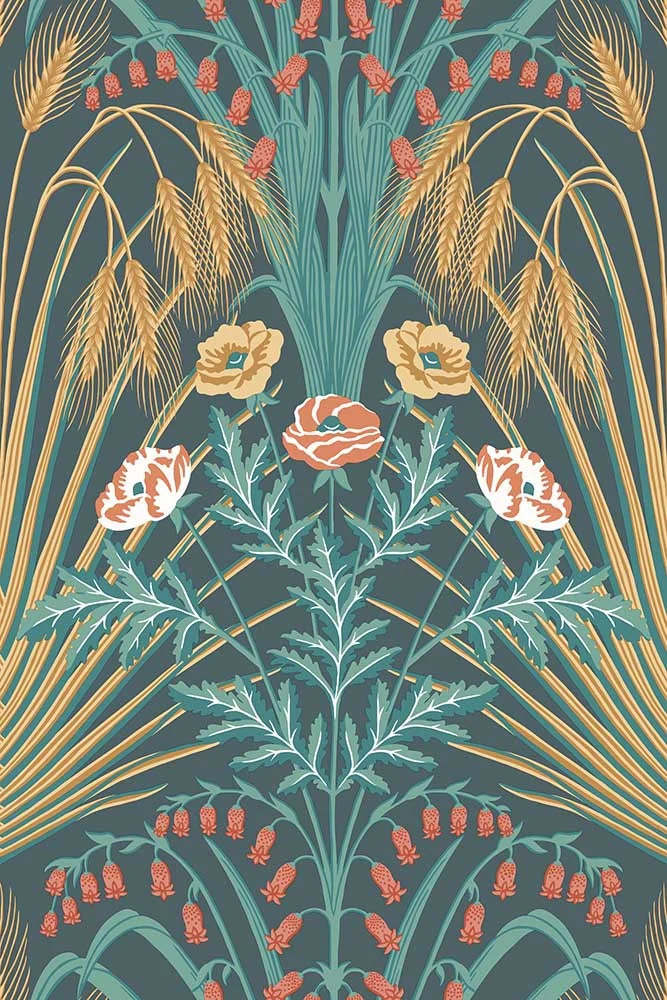 Cole & Son Botanical Botanica - Bluebell Wallpaper - Various Colours