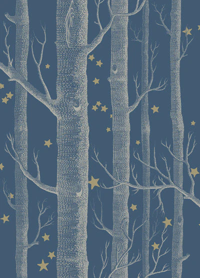Cole & Son Whimsical Collection - Colour Woods & Stars Wallpaper - Image 3
