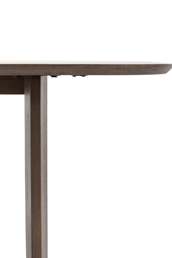 Curved Mango Wood Dining Table - Image 8