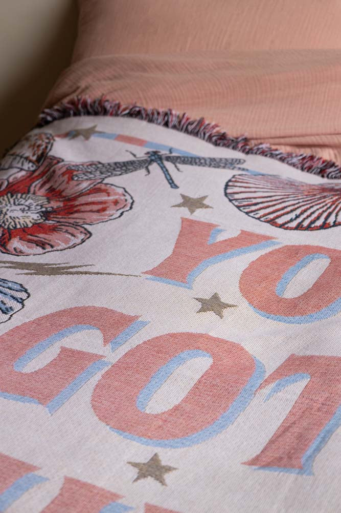 Denim & Bone You Got This Woven Cotton Throw - Image 10