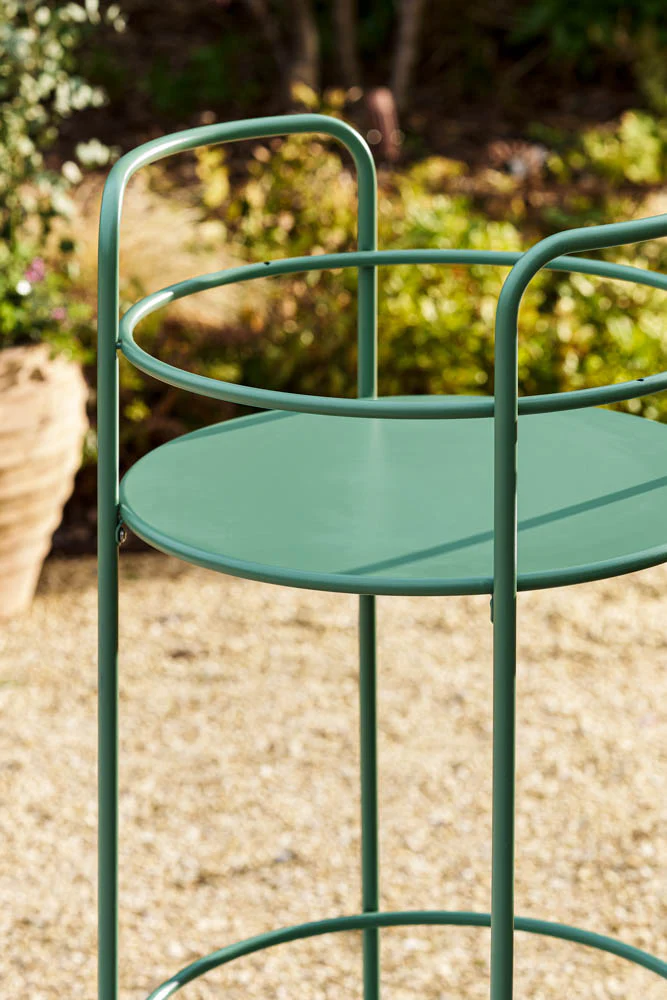 Effortless Outdoor Drinks Trolley in Green - Image 3