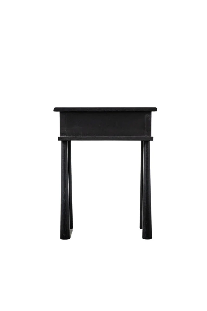 Elegant Black Bedside Table - Image 7