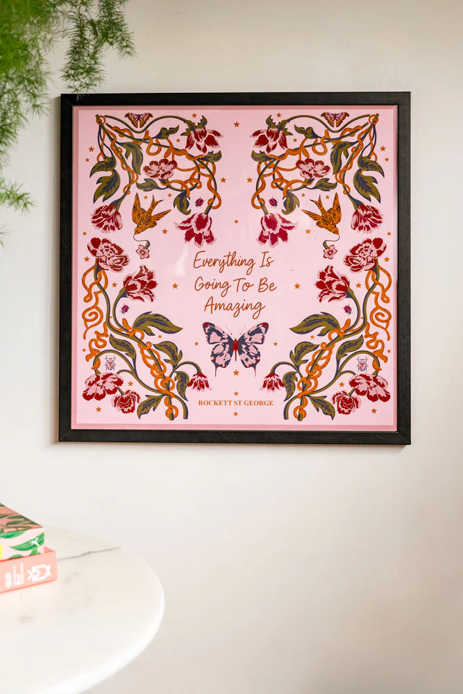 Everything Is Going To Be Amazing 50cm x 50cm Art Print - Available in 4 Options - Image 3