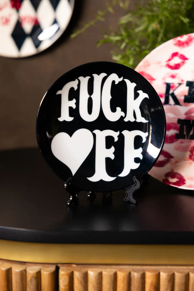 Fuck Off Decorative Wall Plate - Image 6