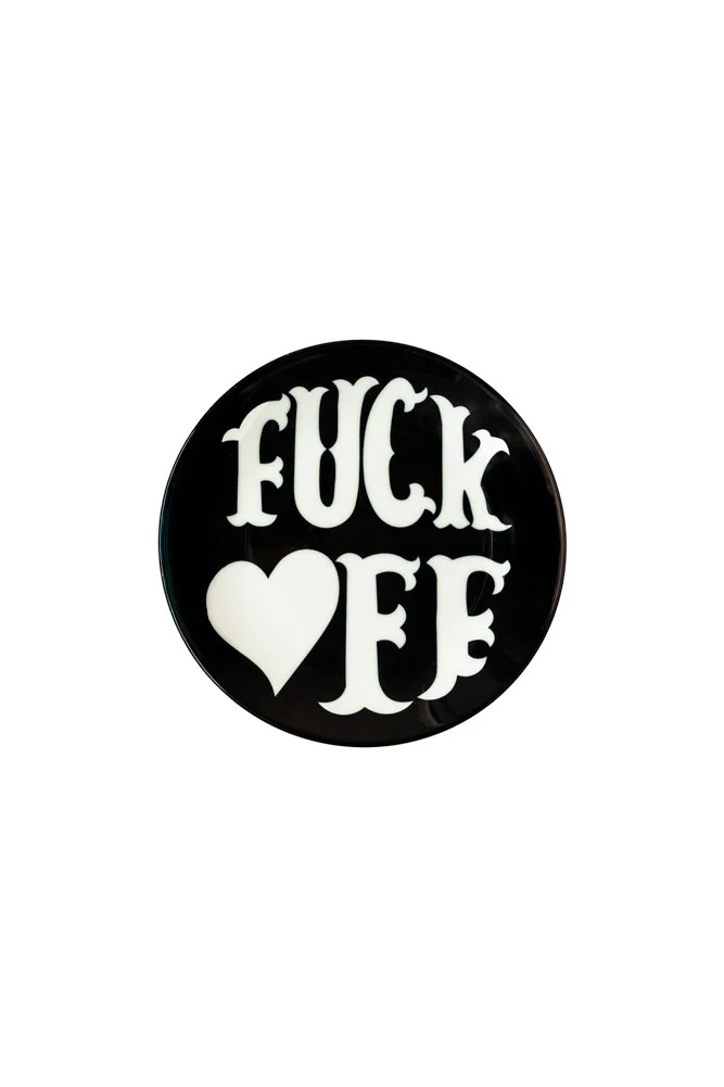 Fuck Off Decorative Wall Plate - Image 7