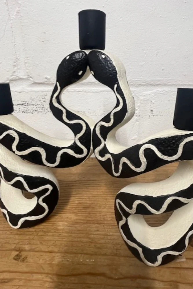 Gemini Snake Candelabra - SECONDS - Image 3