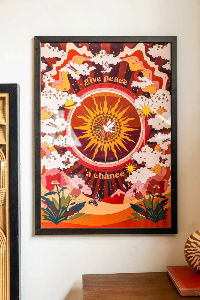 Give Peace A Chance A2 Art Print - Available in 4 Options - Image 2