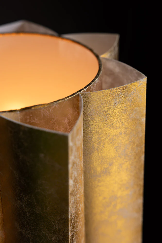 Gold Leafed Effect Star Table Lamp - Image 11