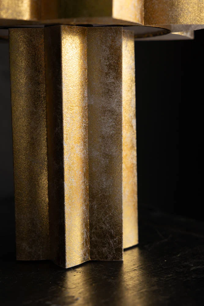 Gold Leafed Effect Star Table Lamp - Image 6