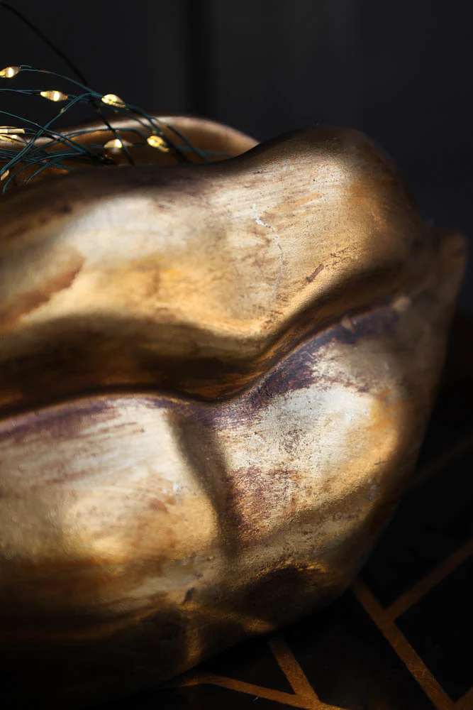 Gold Lips Short Stem Vase - Image 5