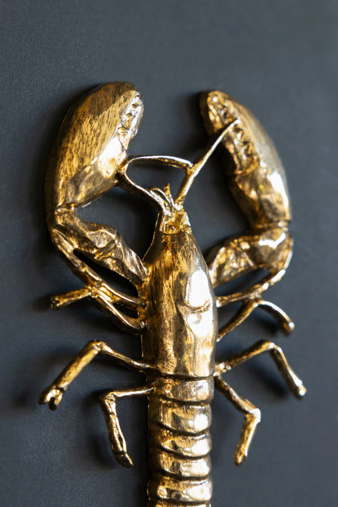 Gold Lobster Coat Hook - Image 3