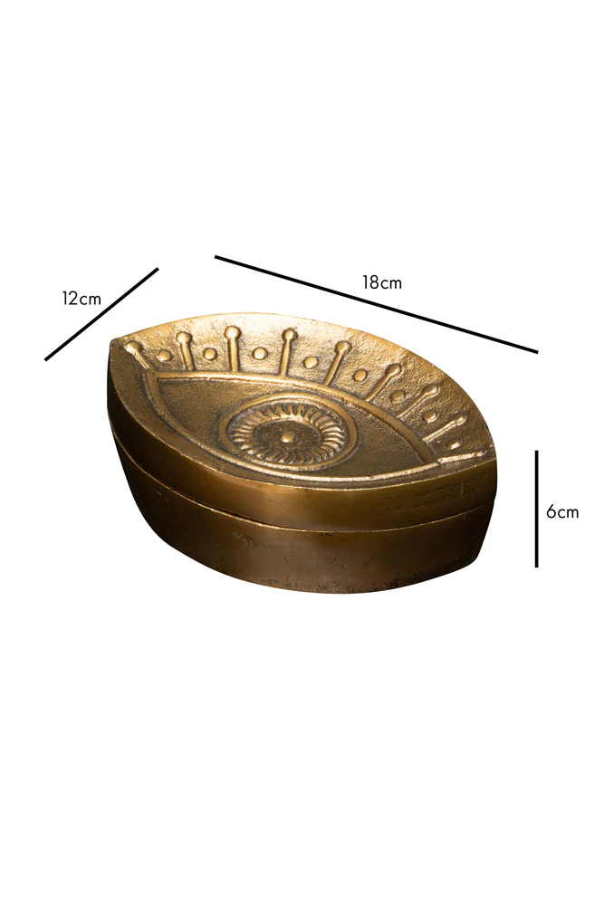 Gold Mystic Eye Trinket Box - Image 7