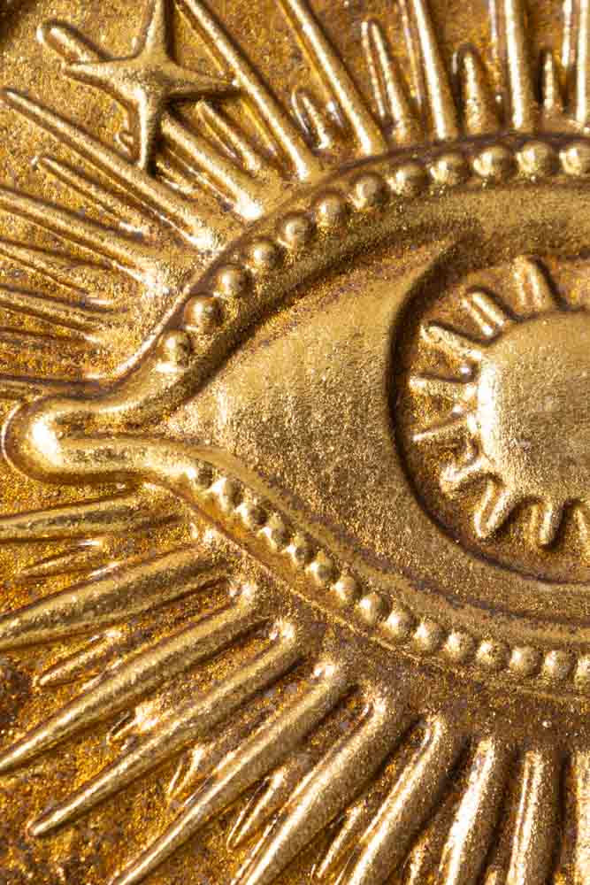 Golden Mystic Eye Wall Hanging Decoration - Image 2