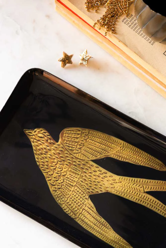 Golden Swallow Tray