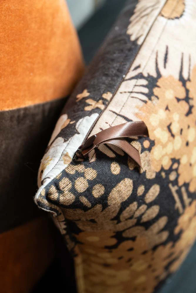 HKLIVING Dark Florals Cotton Cushion - Image 6
