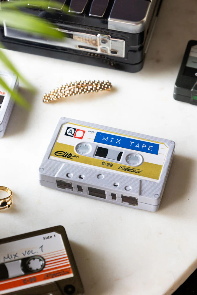 I Made You A Mix Tape Cassette Tape Storage Tin