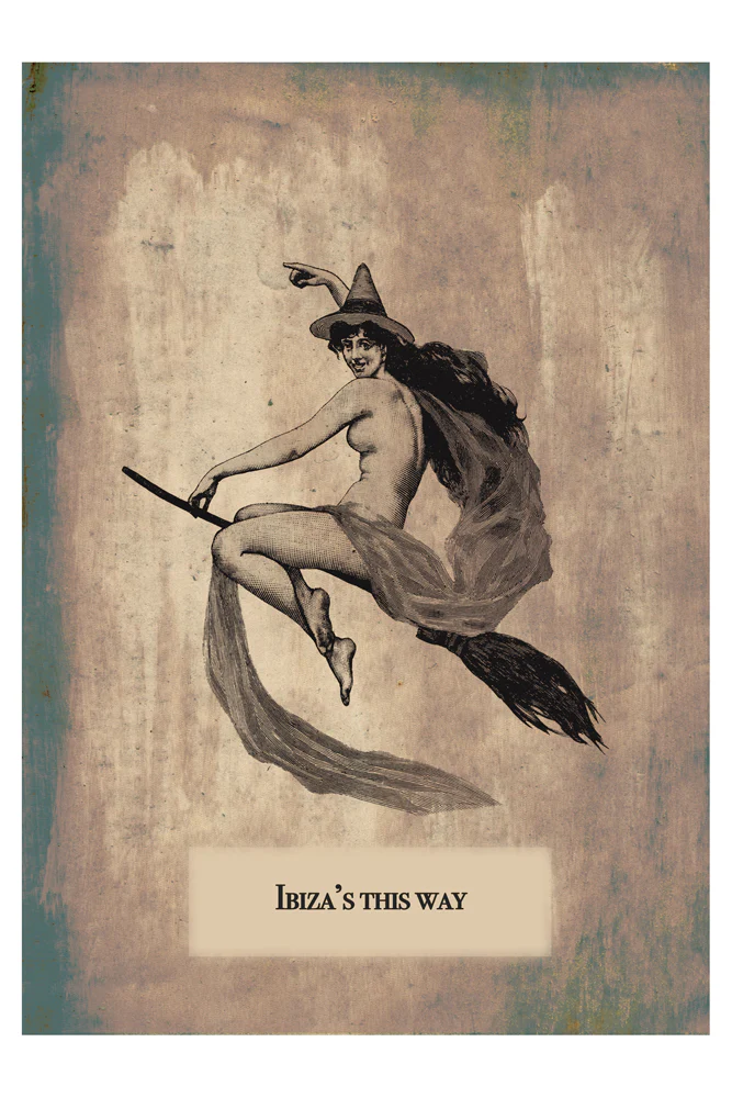Ibiza This Way Print - Available Framed Or Unframed - Image 4