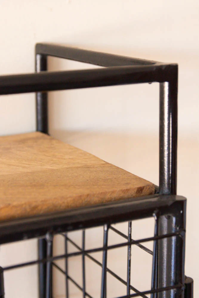 Industrial Wine Wall Shelving Unit - Image 7
