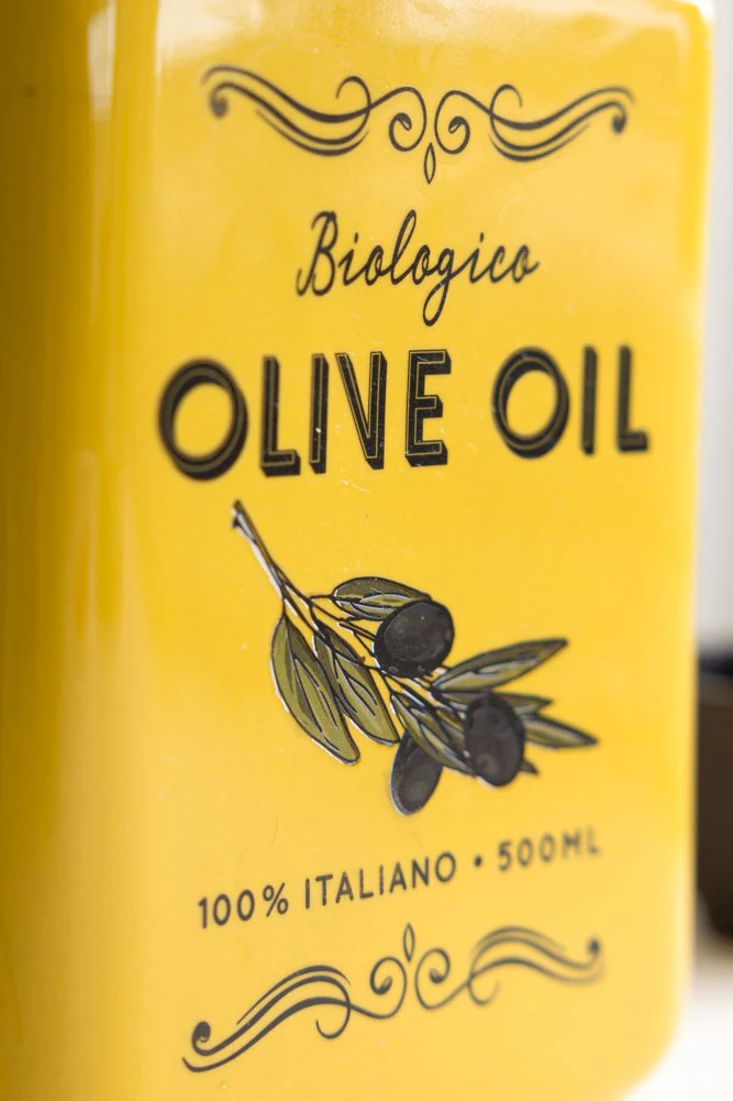 Italiana Yellow Olive Oil Vase - Image 3