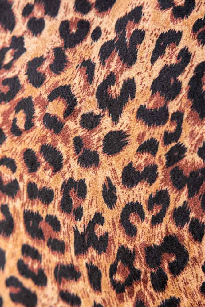 Leopard Love Print Cushion - Image 2