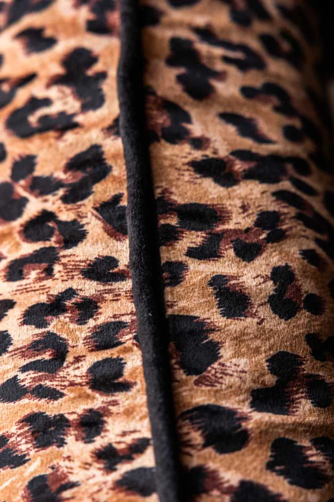 Leopard Love Print Cushion - Image 4