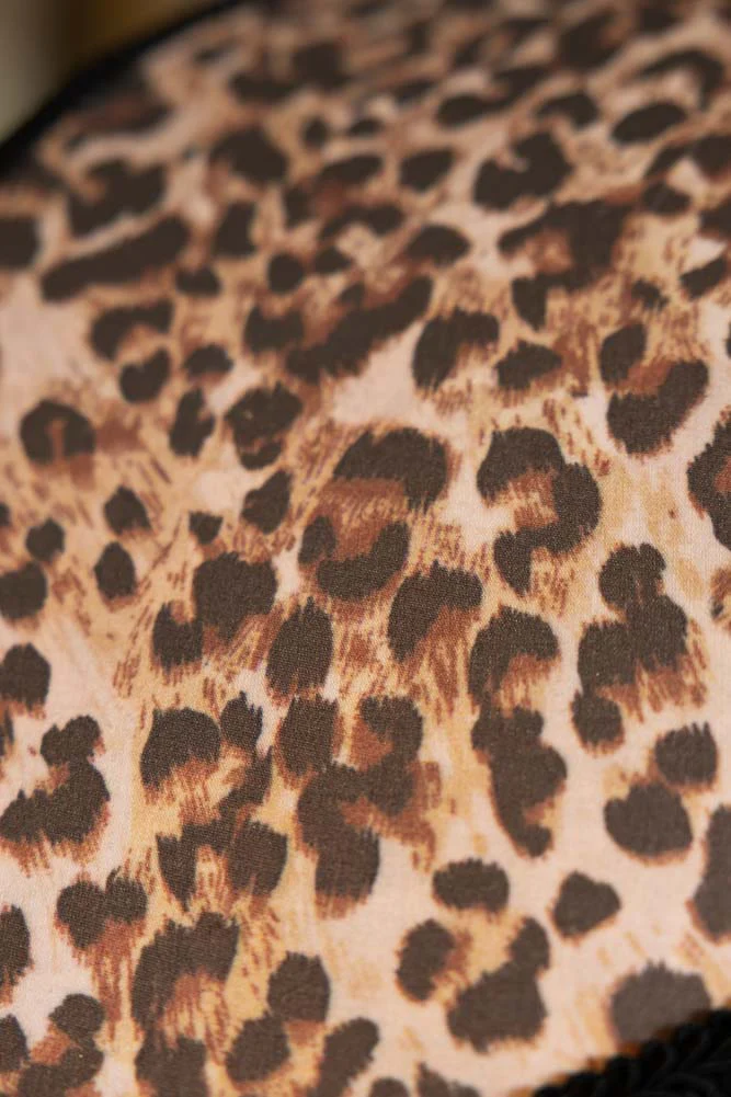 Leopard Love Print Double Tassel Edge Ceiling Light - SAMPLE - Image 3