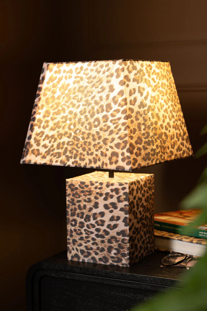 Leopard Print Table Lamp - Image 7