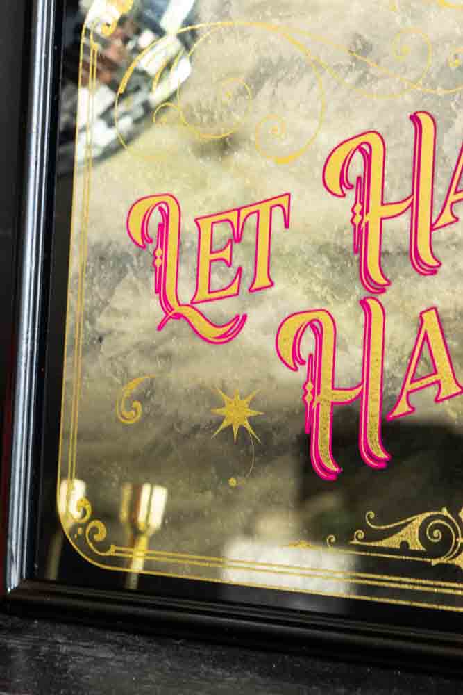 Let Happiness Happen Mirror Wall Art - Image 4